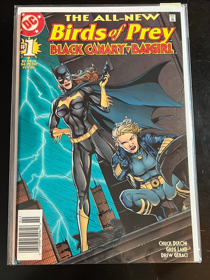Birds of Prey (various runs) -DC Comic Book series (Individual issues)