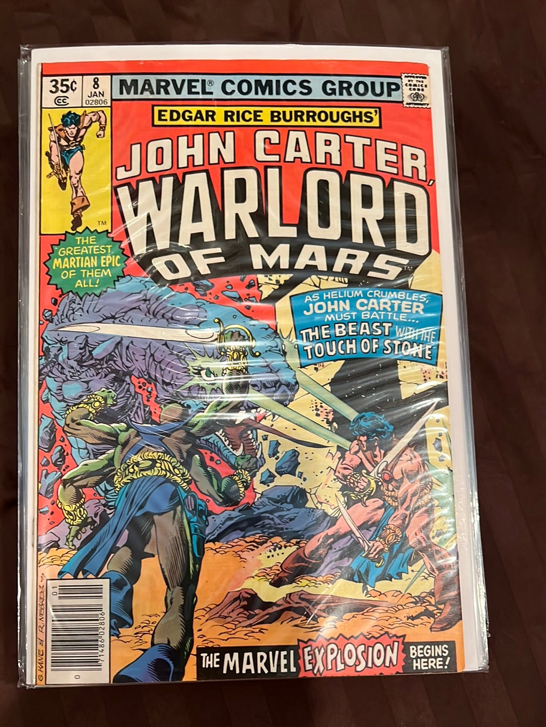 John Carter, Warlord of Mars - Marvel Comic Books - Individual issues