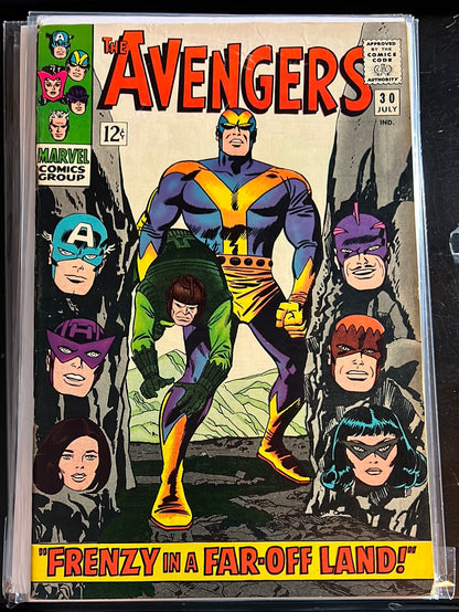 Avengers vol 1  (up to issue #300) - Marvel Comic Book Series - Individual issues