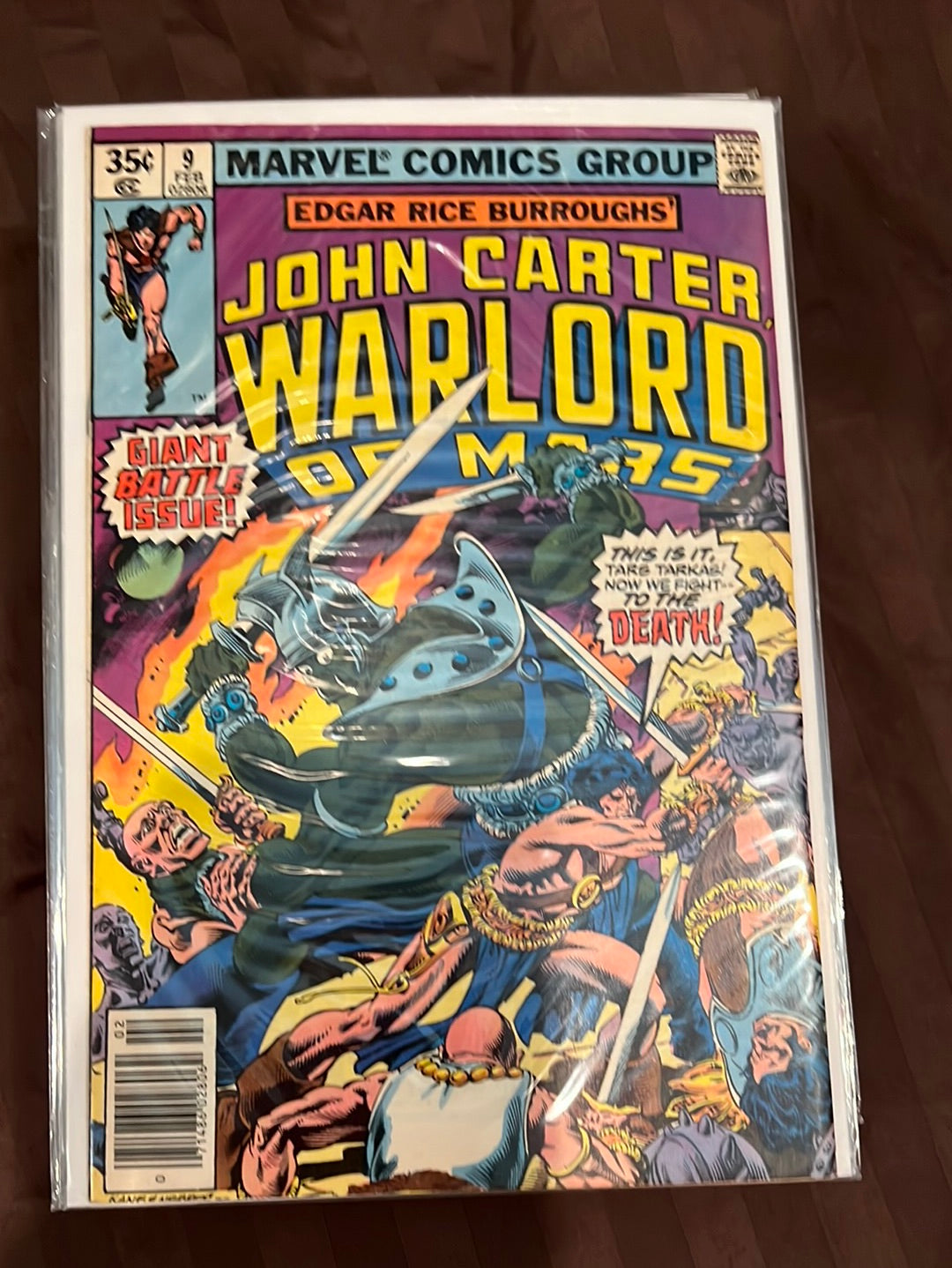 John Carter, Warlord of Mars - Marvel Comic Books - Individual issues