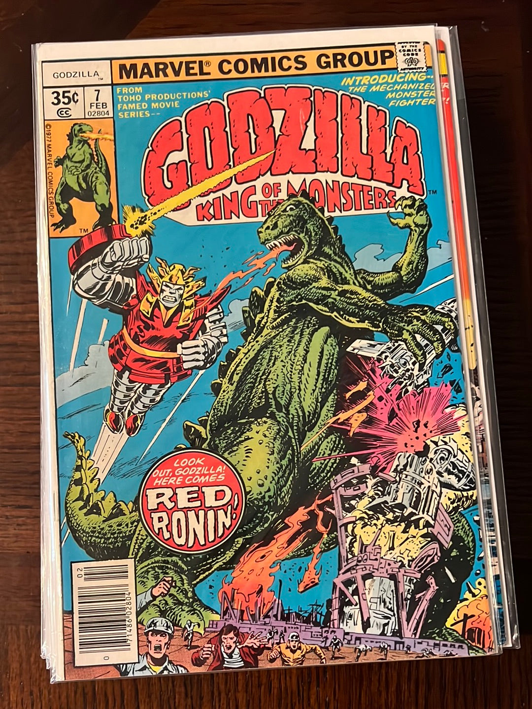 Godzilla - Marvel Comic Book Series - Individual issues