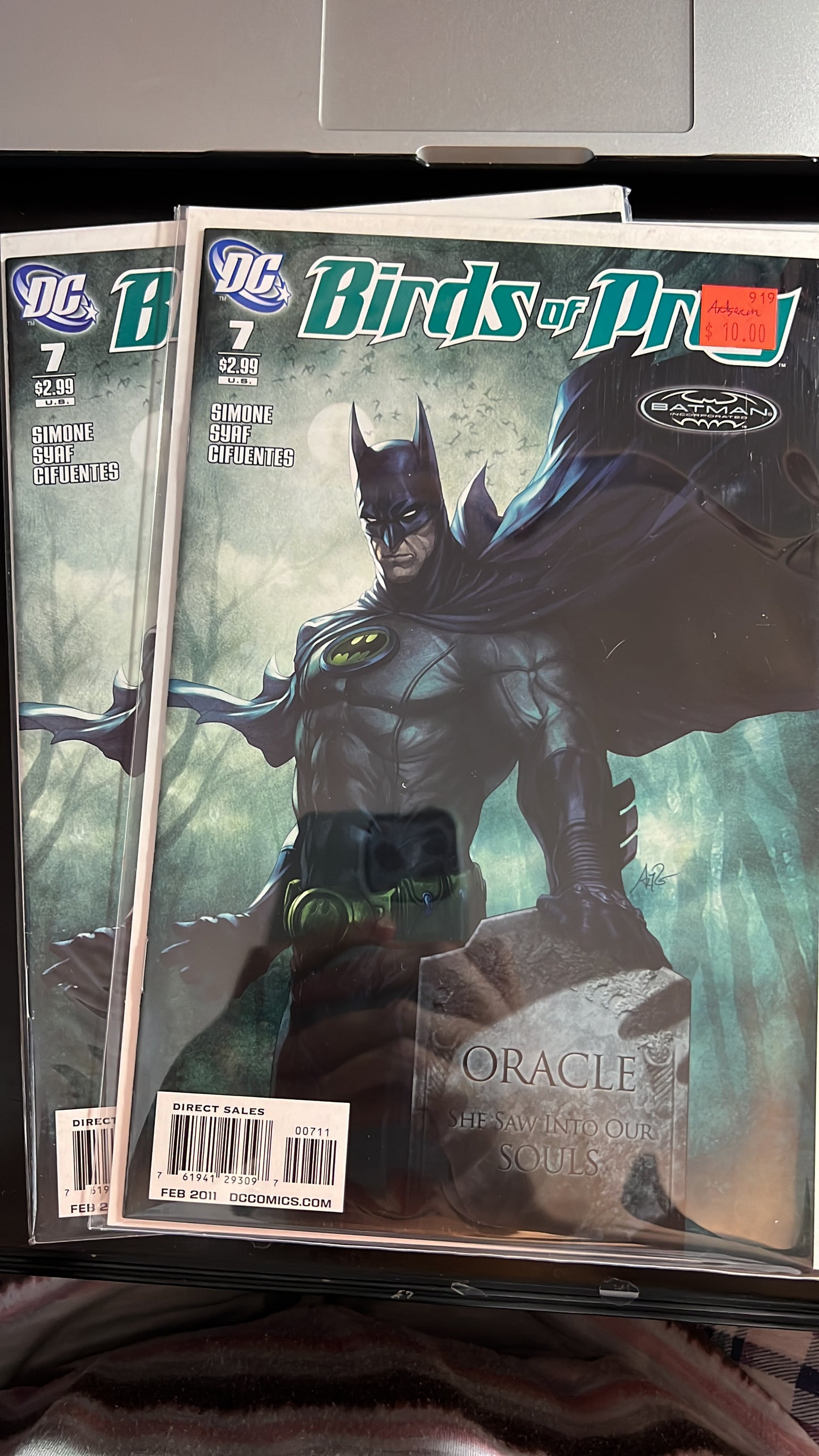 Birds of Prey (various runs) -DC Comic Book series (Individual issues)