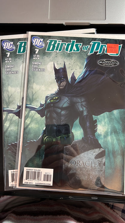 Birds of Prey (various runs) -DC Comic Book series (Individual issues)