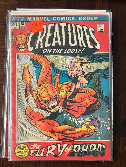 Creatures on the Loose (individual issues)