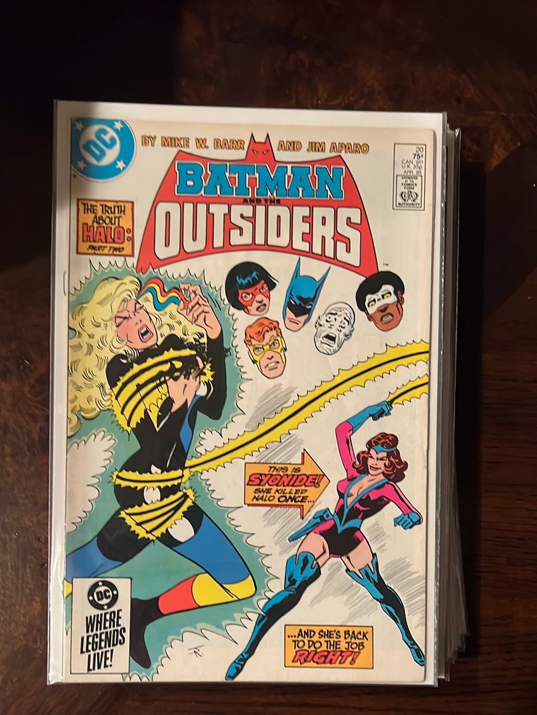 Batman & the Outsiders - DC Comic Book series - Individual issues