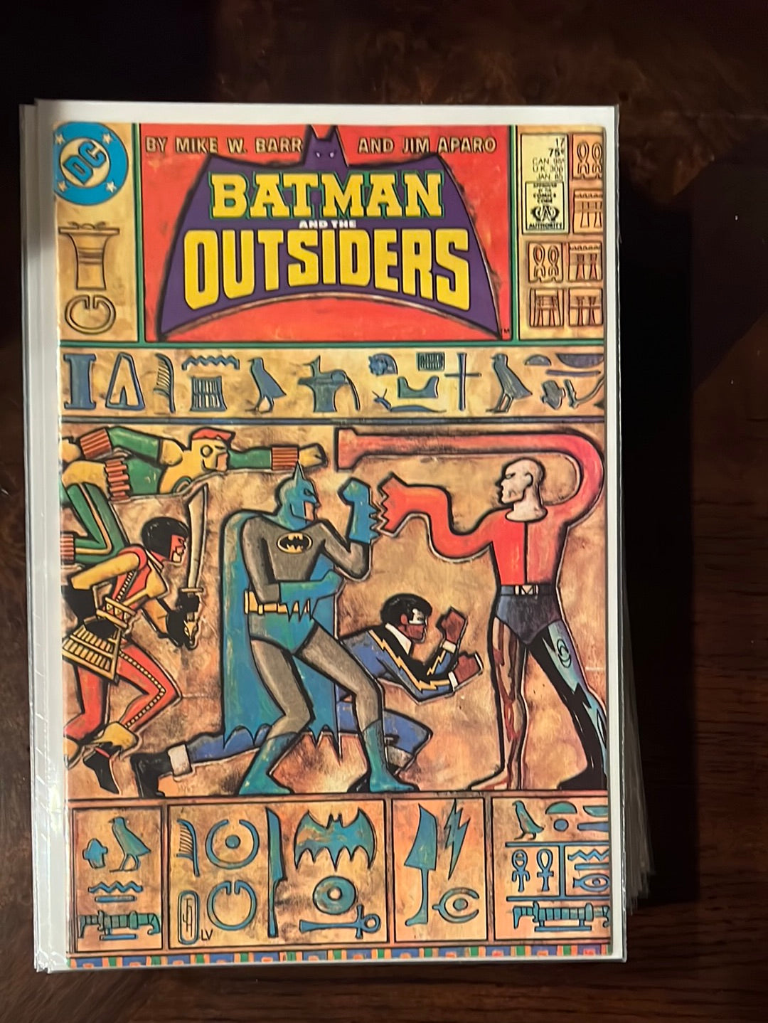 Batman & the Outsiders - DC Comic Book series - Individual issues