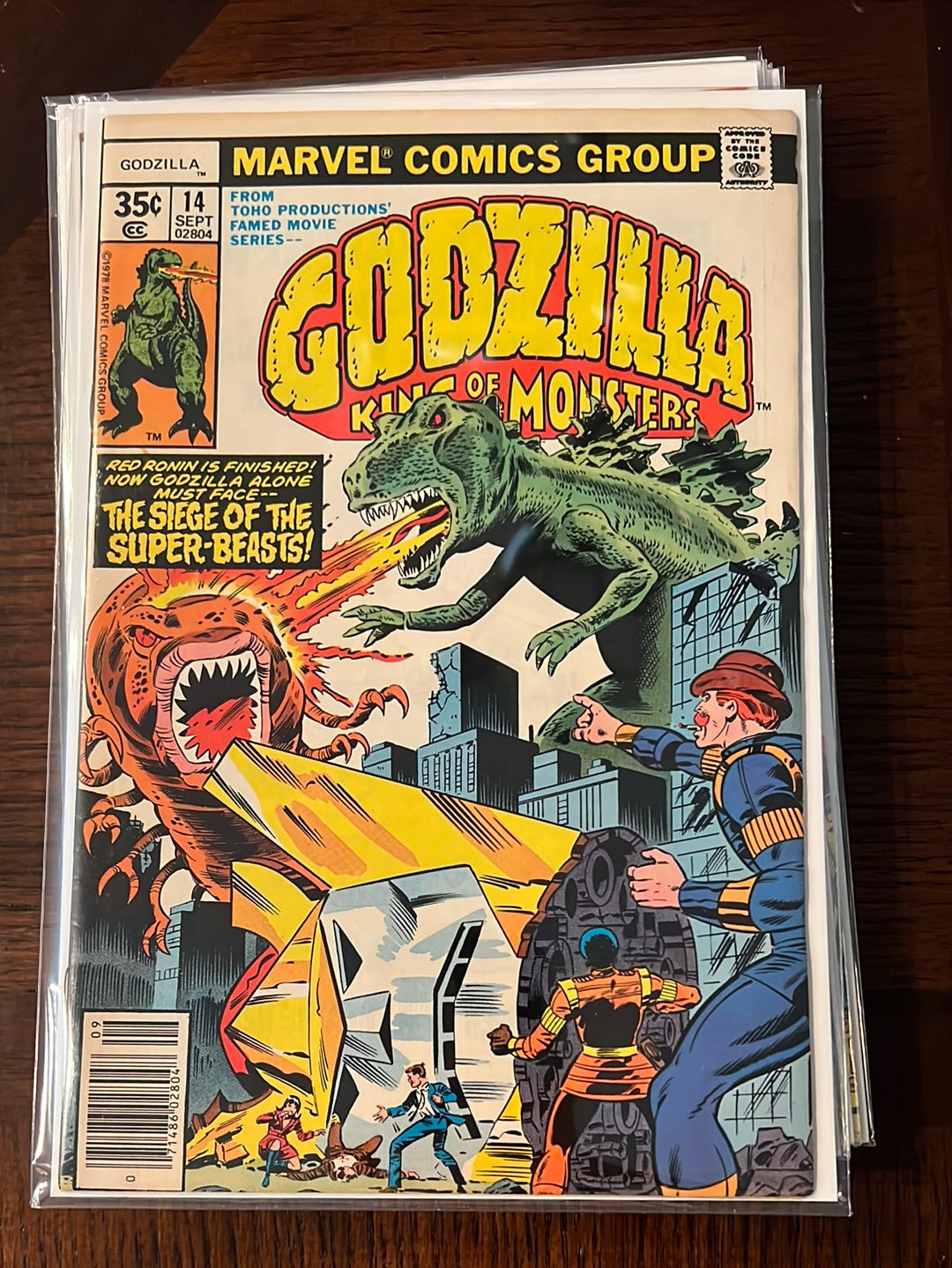 Godzilla - Marvel Comic Book Series - Individual issues