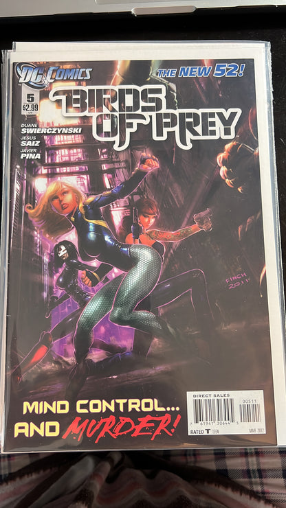 Birds of Prey (various runs) -DC Comic Book series (Individual issues)