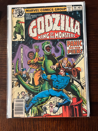 Godzilla - Marvel Comic Book Series - Individual issues