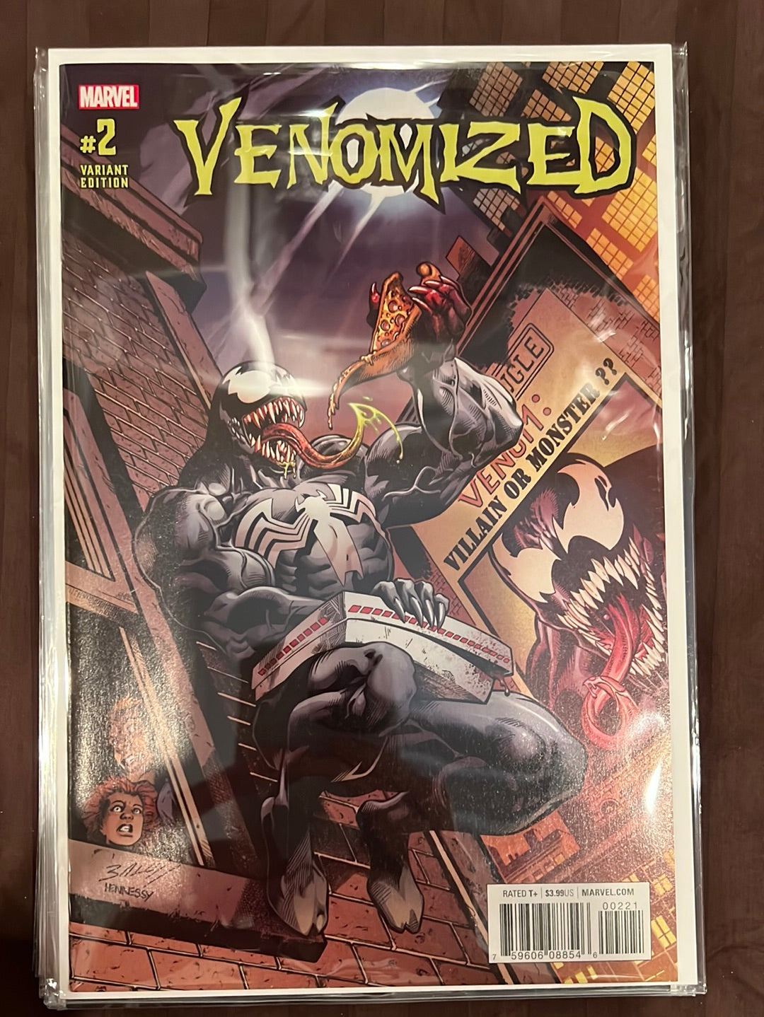 Venom Runs and variant covers/titles