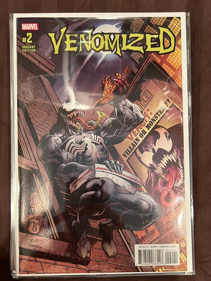 Venom Runs and variant covers/titles