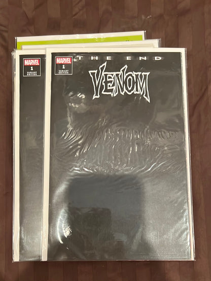 Venom Runs and variant covers/titles
