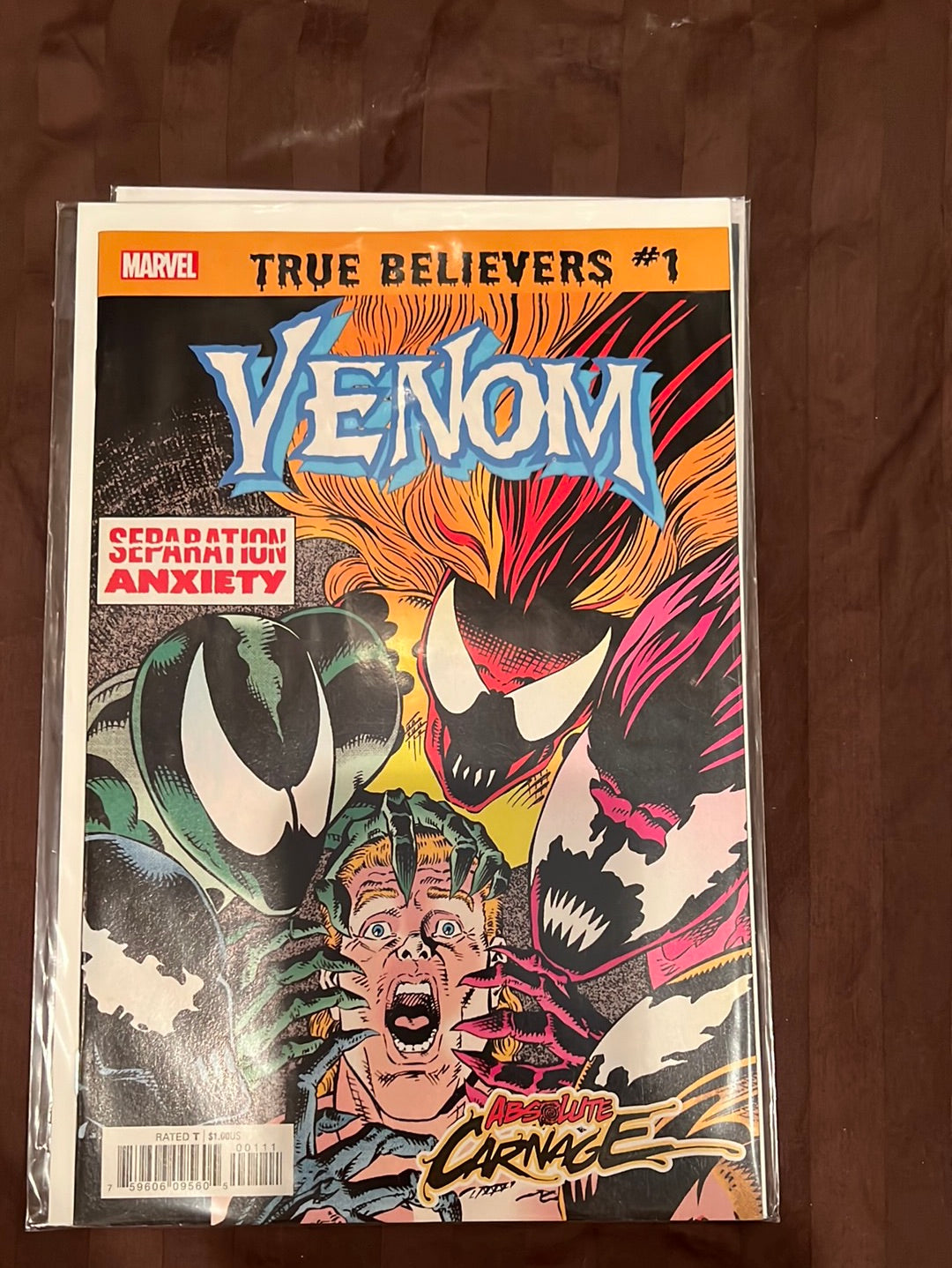 Venom Runs and variant covers/titles