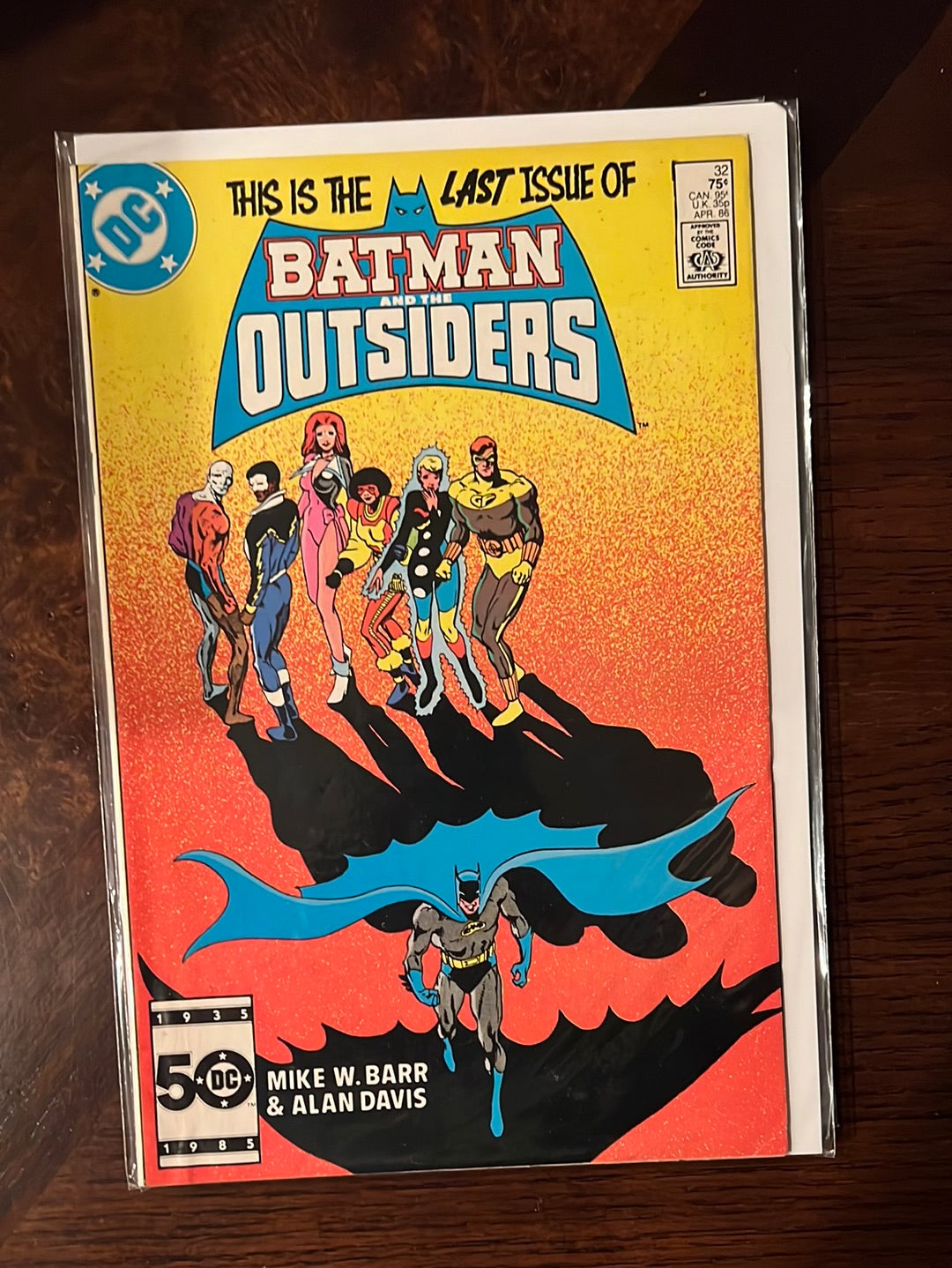 Batman & the Outsiders - DC Comic Book series - Individual issues