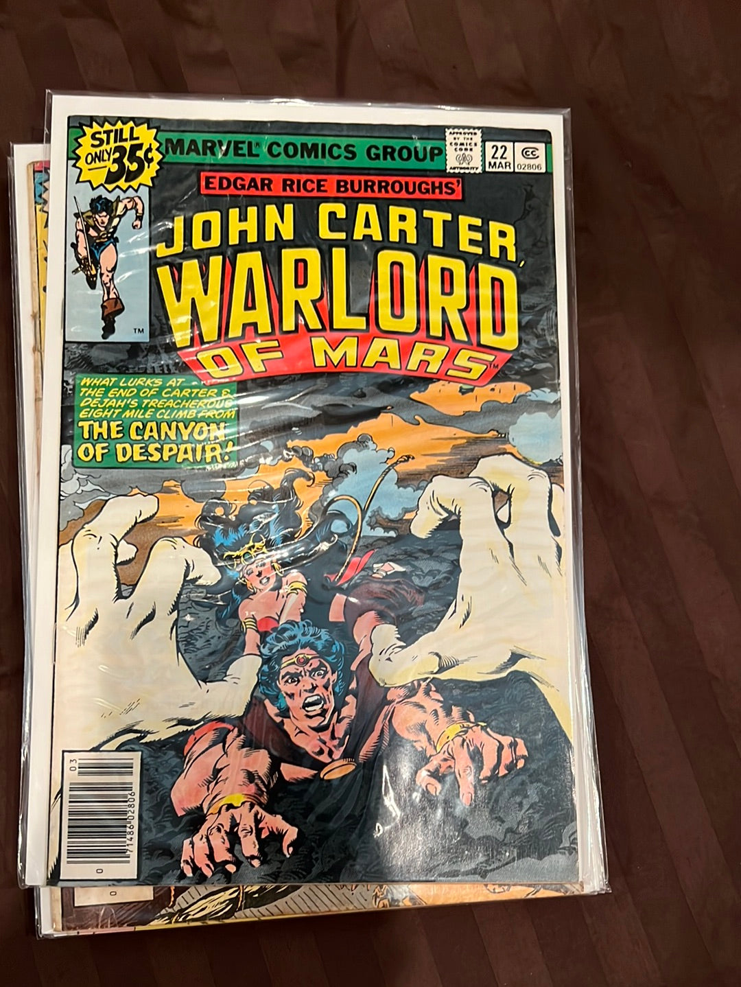 John Carter, Warlord of Mars - Marvel Comic Books - Individual issues