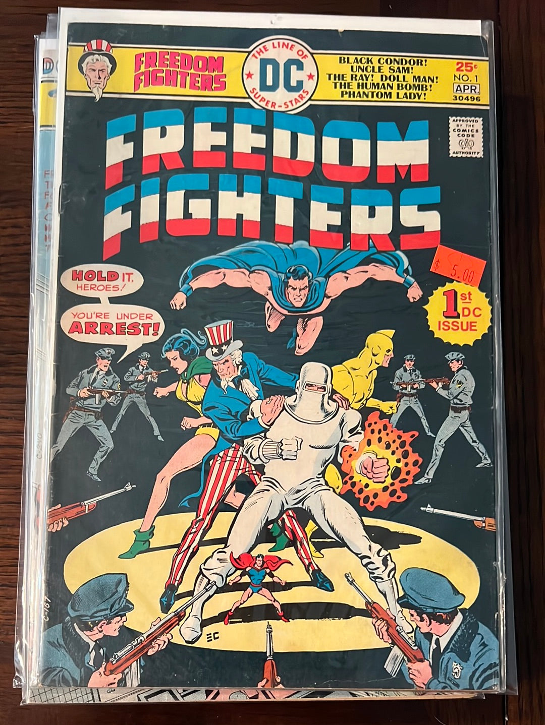 Freedom Fighters Volume 1 - Individual issues