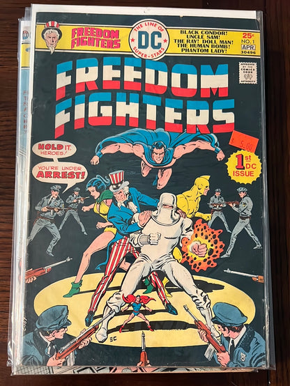 Freedom Fighters Volume 1 - Individual issues