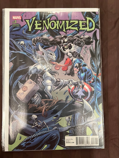 Venom Runs and variant covers/titles