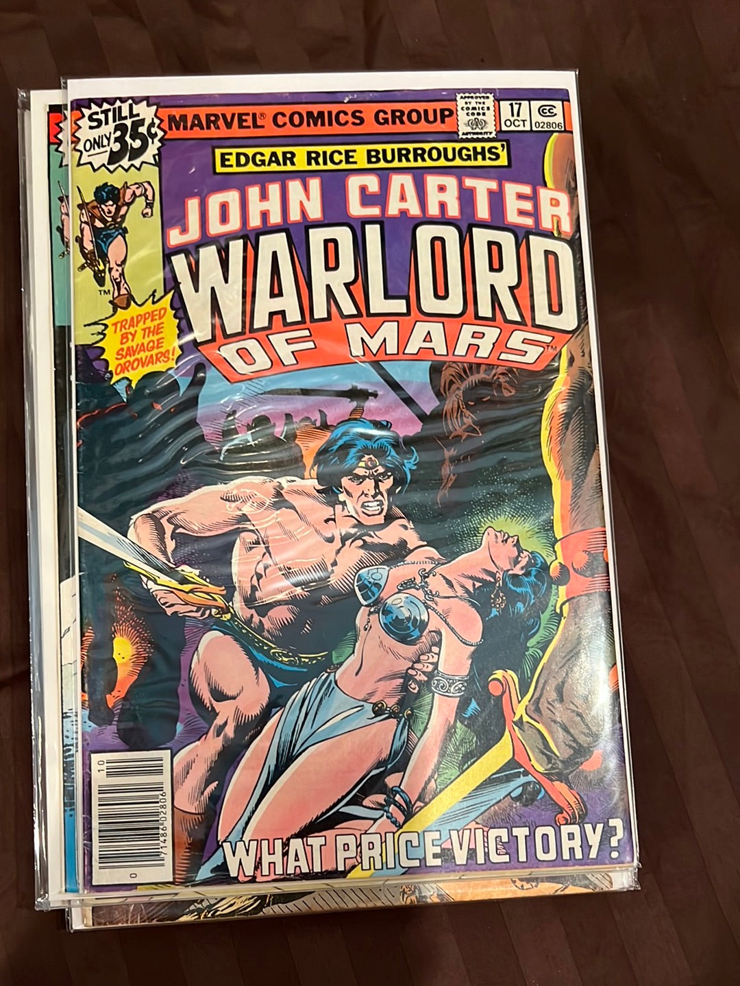 John Carter, Warlord of Mars - Marvel Comic Books - Individual issues