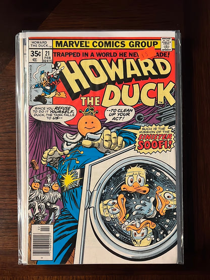 Howard the Duck volume 1 - Marvel Comic Books - Individual Issues