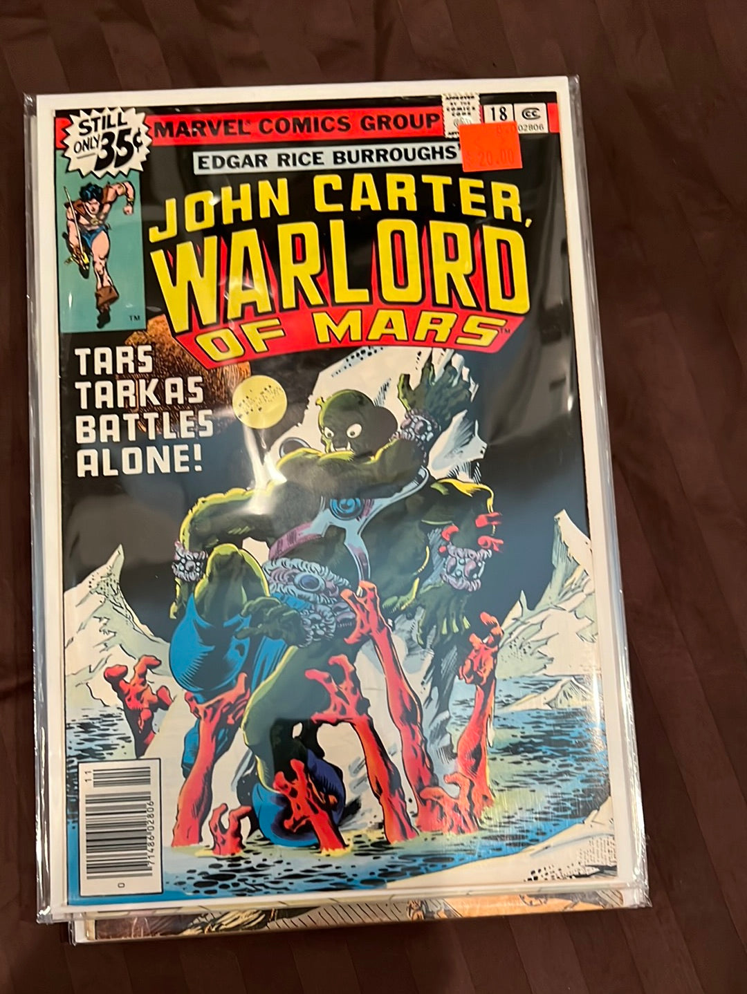 John Carter, Warlord of Mars - Marvel Comic Books - Individual issues