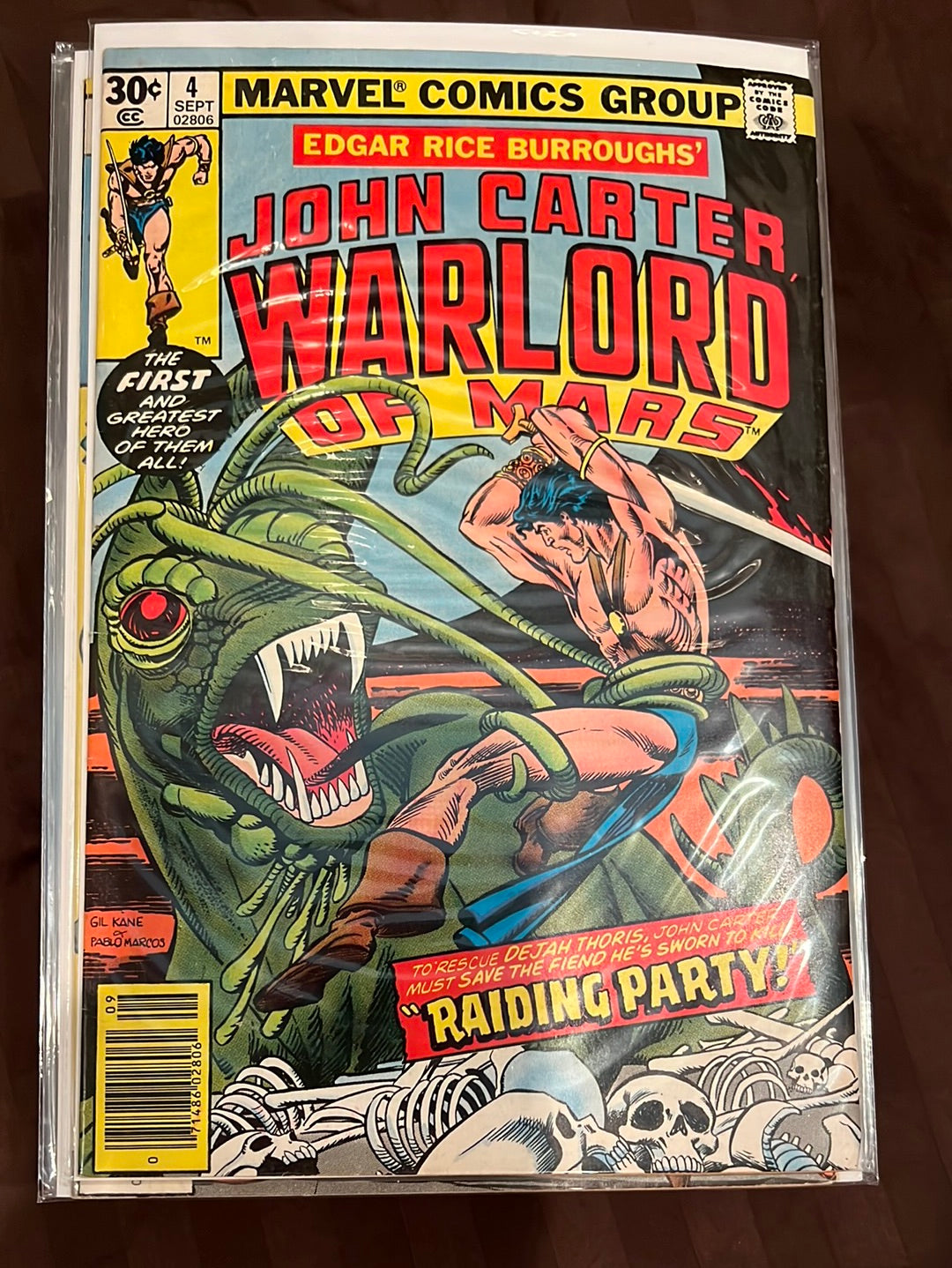 John Carter, Warlord of Mars - Marvel Comic Books - Individual issues