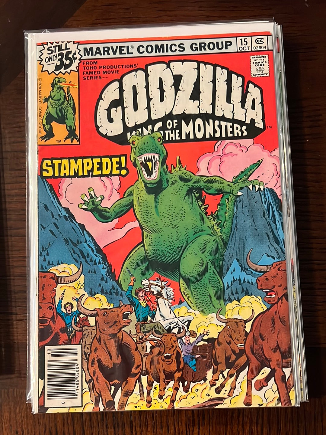 Godzilla - Marvel Comic Book Series - Individual issues