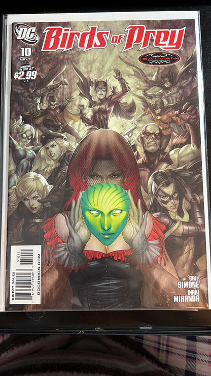 Birds of Prey (various runs) -DC Comic Book series (Individual issues)