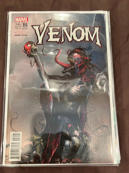 Venom Runs and variant covers/titles