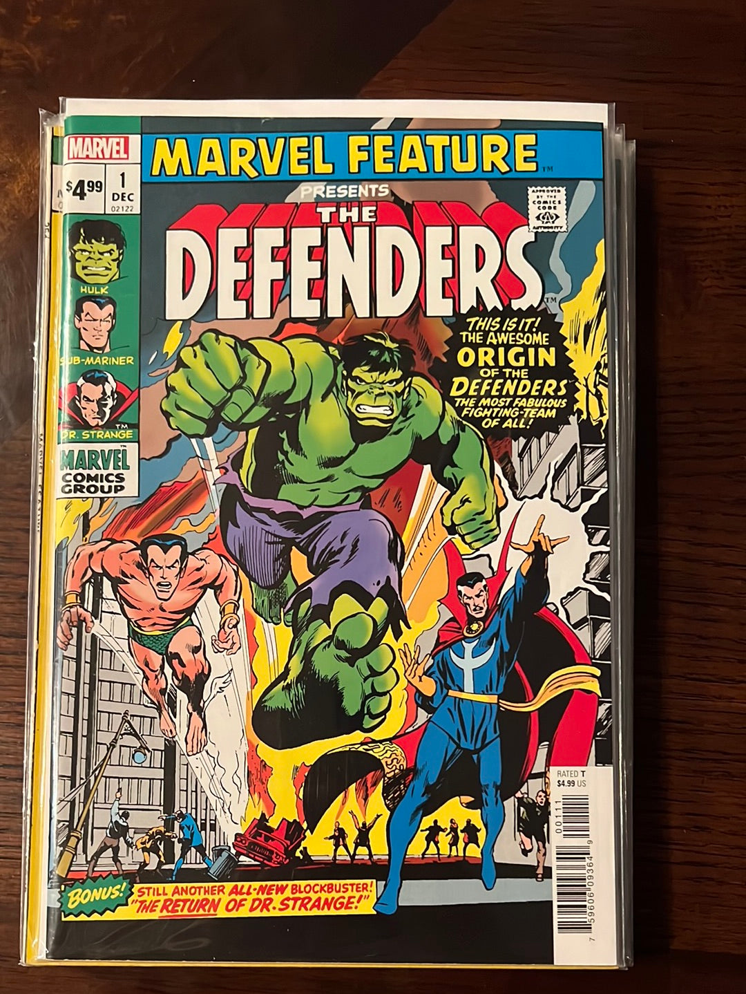 Marvel Feature v1 & v2