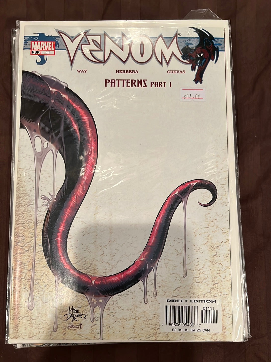 Venom Runs and variant covers/titles