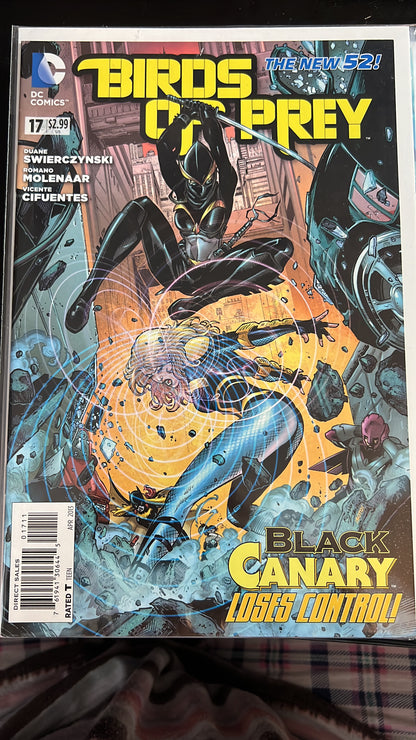 Birds of Prey (various runs) -DC Comic Book series (Individual issues)