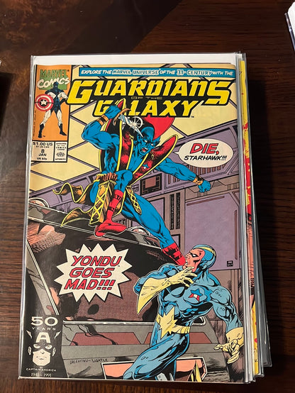 Guardians of the Galaxy Volume 1 - Marvel Comic Books - Individual issues