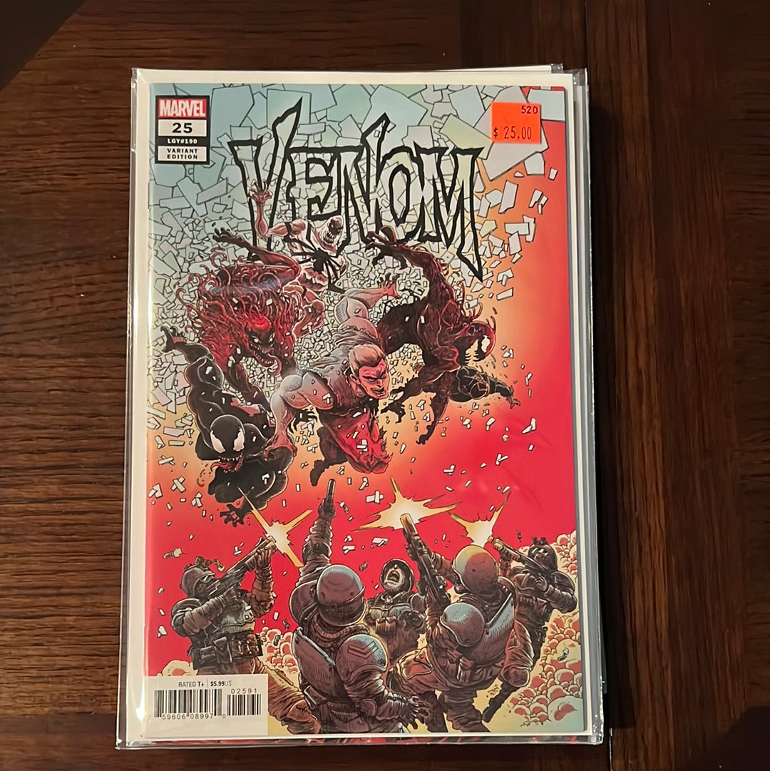 Venom Runs and variant covers/titles