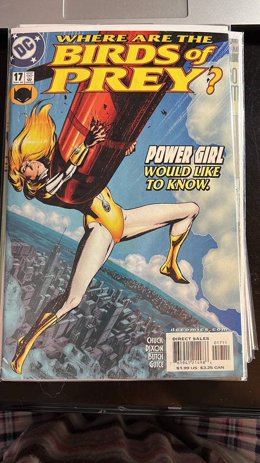 Birds of Prey volume 1 - DC Comic Books sereis - (idividual issues)
