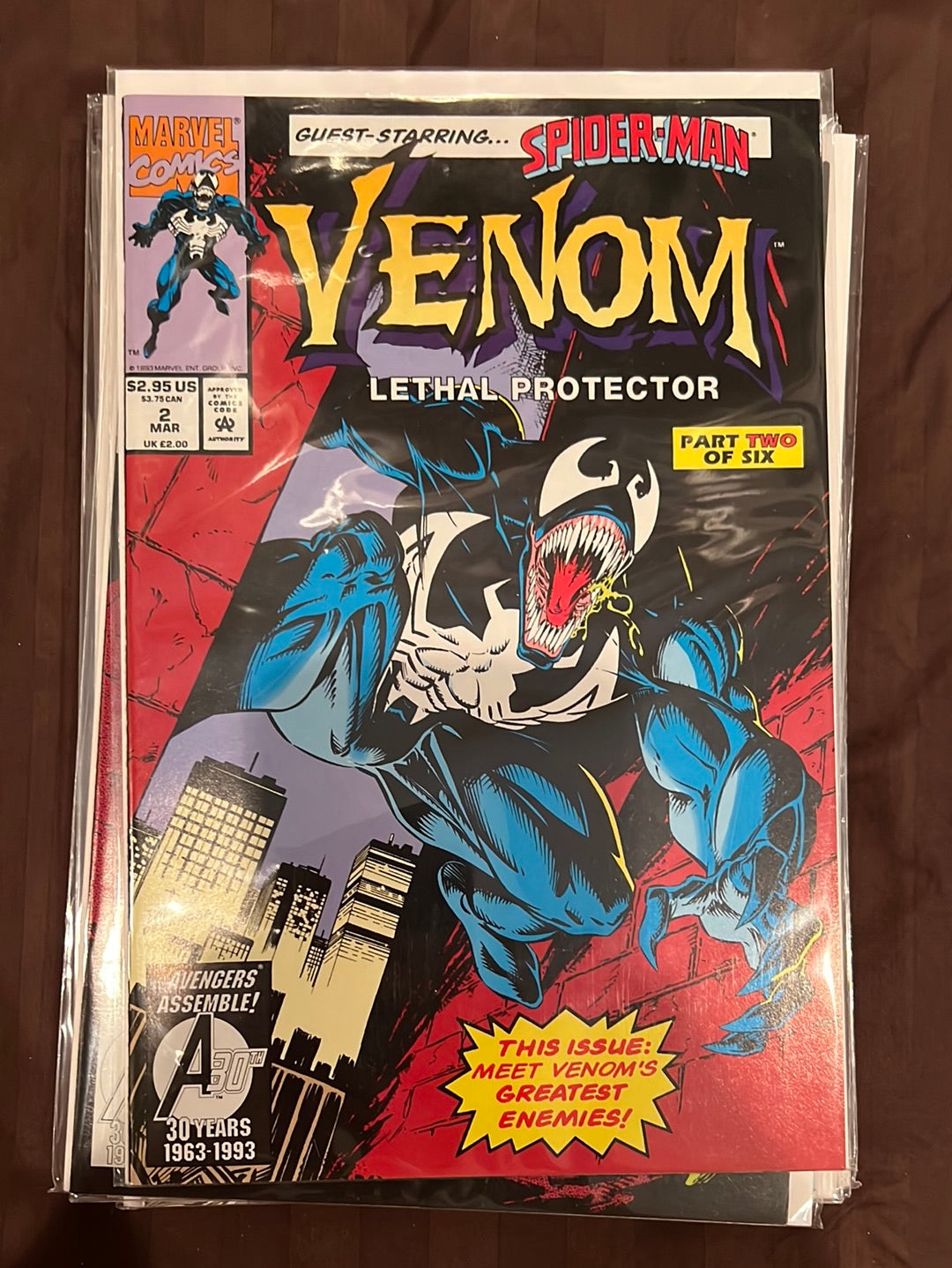 Venom Runs and variant covers/titles