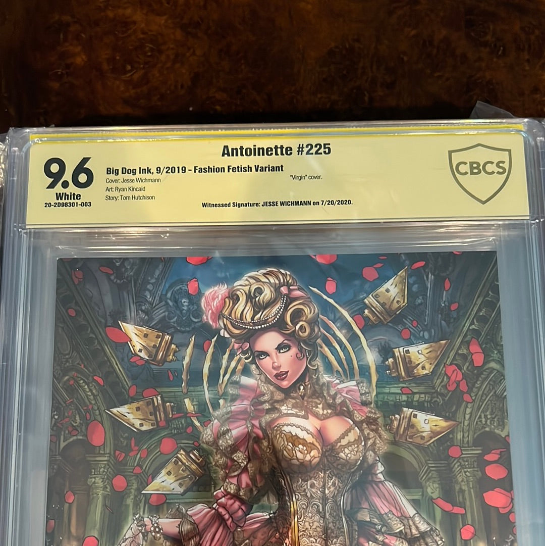 Antoinette #225 9.6 CBCS signed