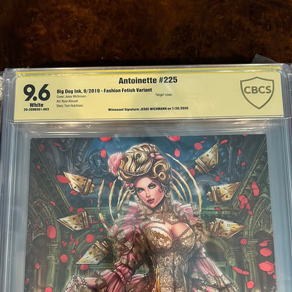 Antoinette #225 9.6 CBCS signed