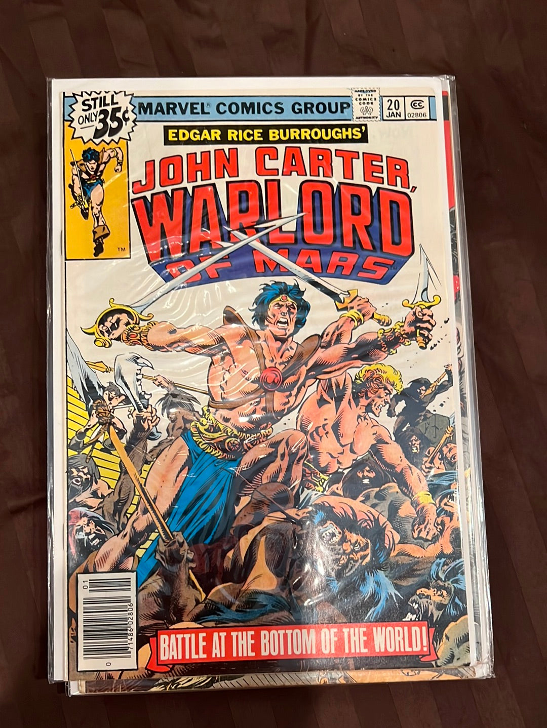 John Carter, Warlord of Mars - Marvel Comic Books - Individual issues