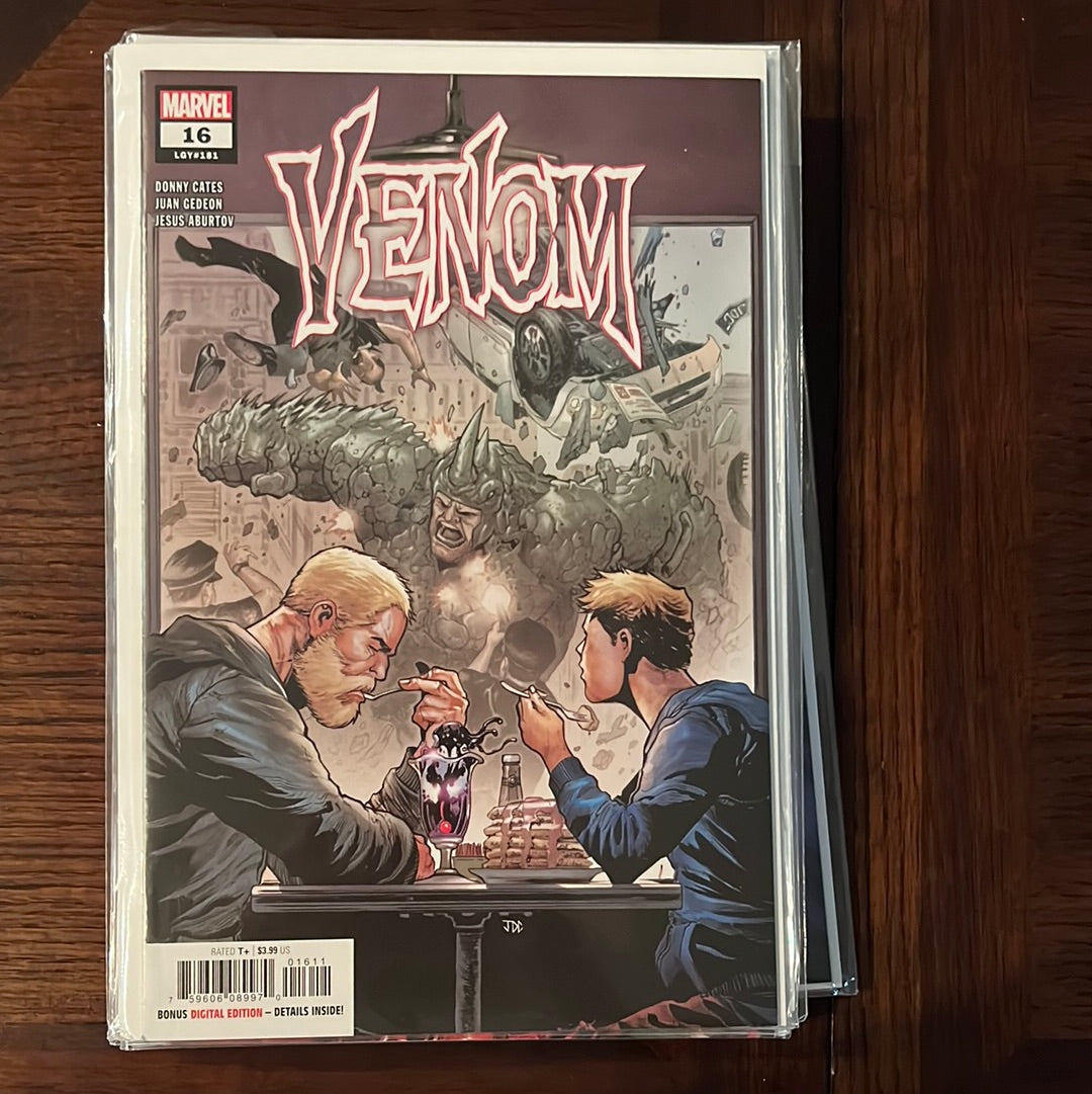 Venom Runs and variant covers/titles