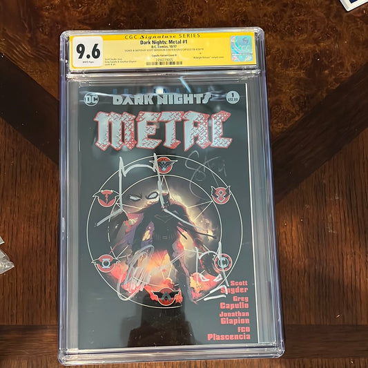 Dark Nights: Metal #1 - 9.6 CGC Signature Series