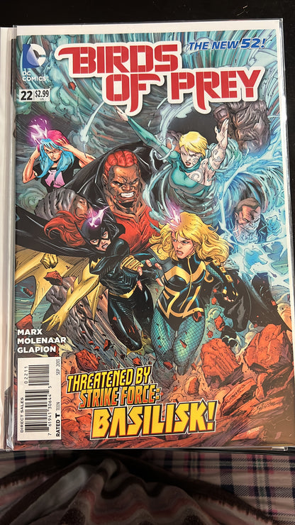 Birds of Prey (various runs) -DC Comic Book series (Individual issues)
