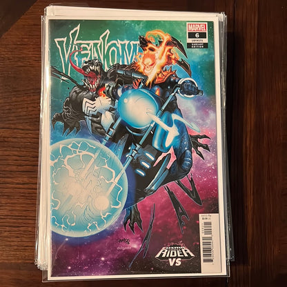 Venom Runs and variant covers/titles