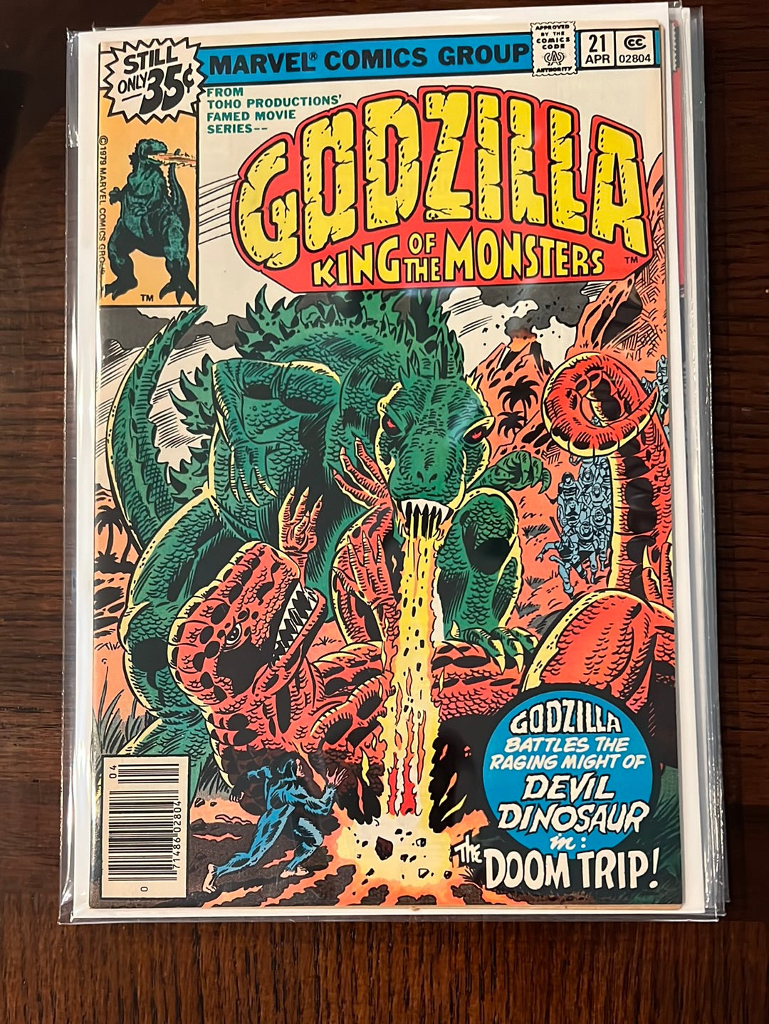 Godzilla - Marvel Comic Book Series - Individual issues