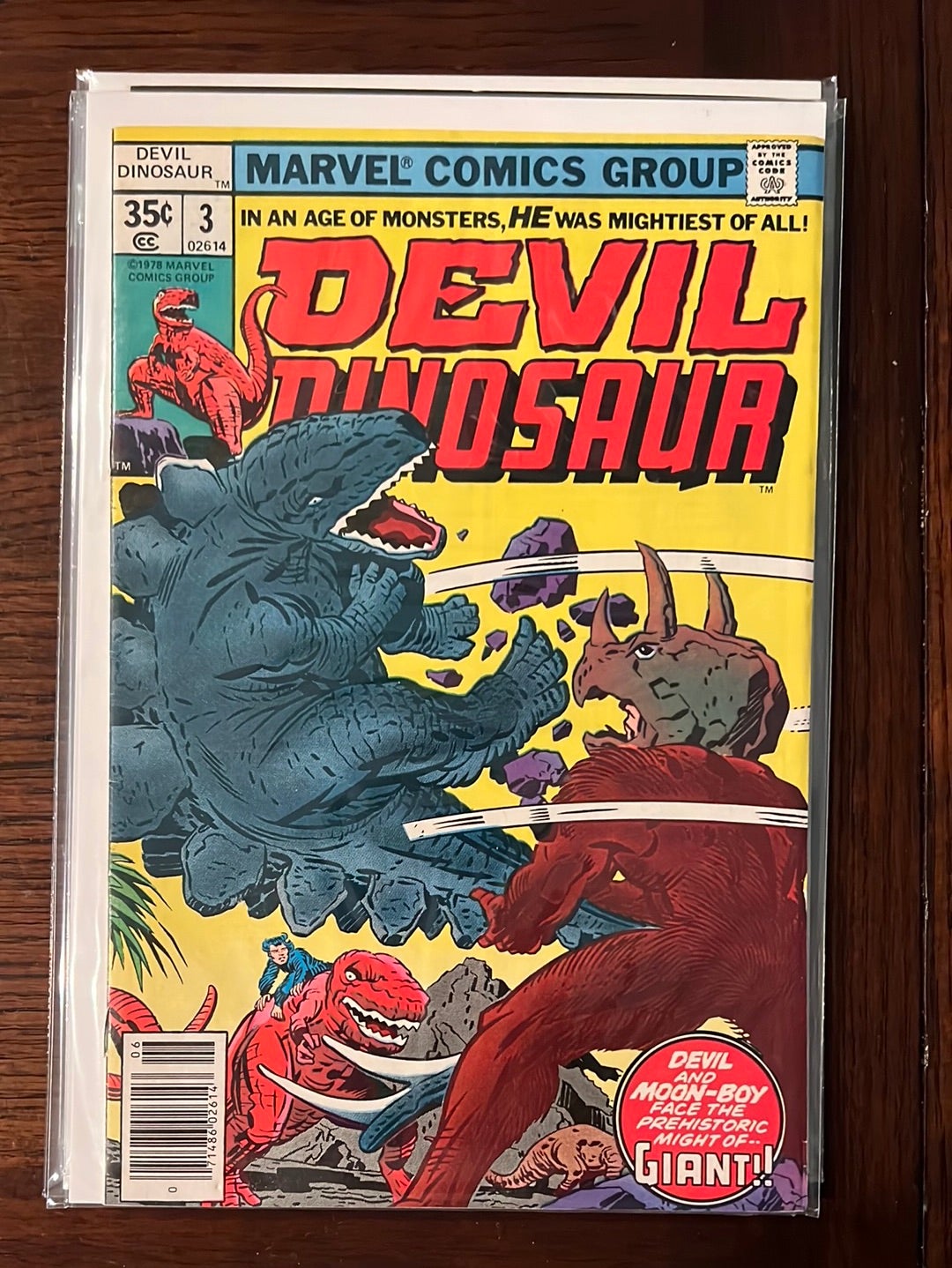 Devil Dinosaur - Marvel Comic Book series - Individual issues
