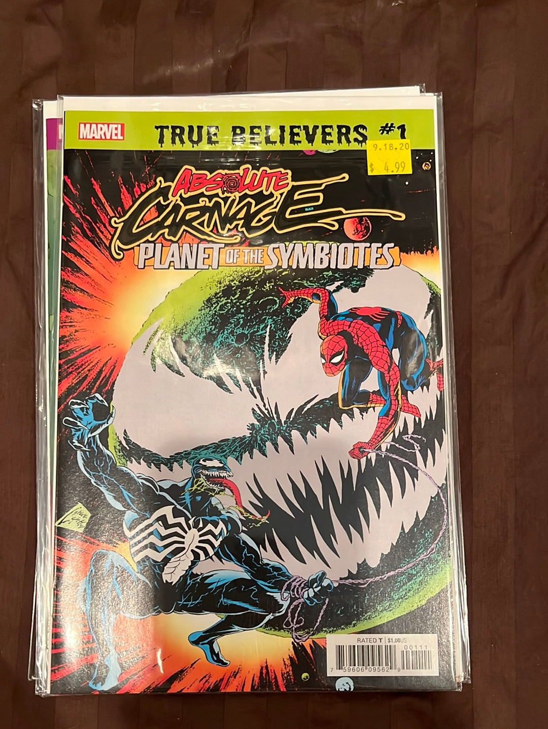 Venom Runs and variant covers/titles