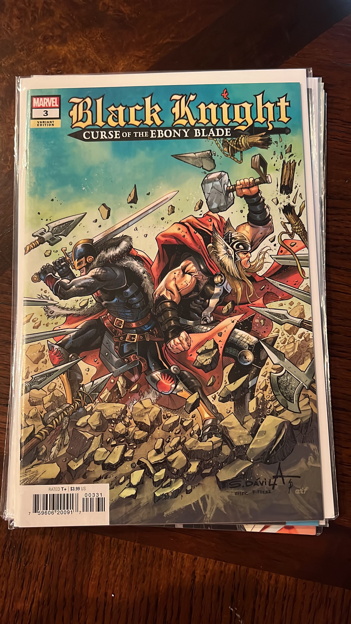 Black Knight Comic Book run (individual issues)