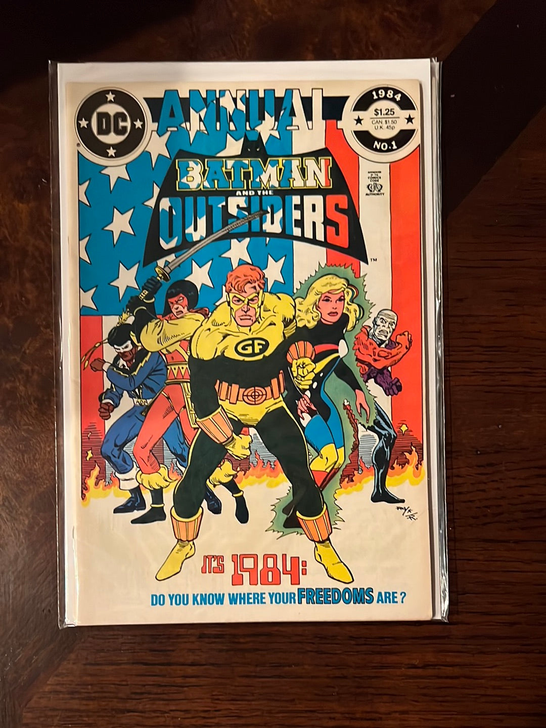 Batman & the Outsiders - DC Comic Book series - Individual issues