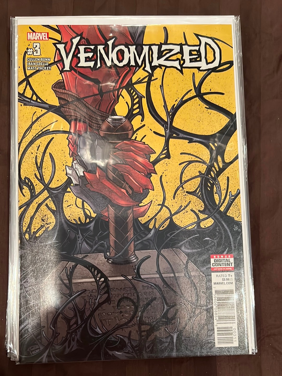 Venom Runs and variant covers/titles
