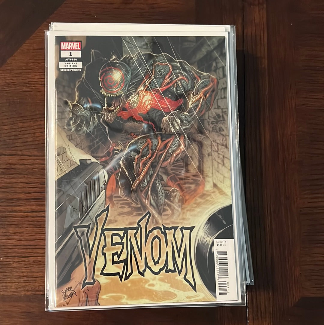 Venom Runs and variant covers/titles